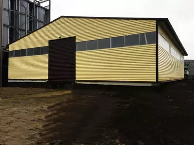 Ангар размером 20х45х5х7,5 м